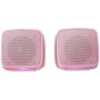 Mars Gaming MS-PRO Altavoces 2.0 Rosa con Iluminación RGB Flow